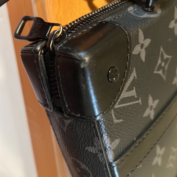Louis Vuitton black/gray trunk wallet - Picture 4 of 16